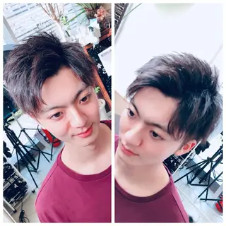 ショート メンズ share salon　SCENA所属・堤太志 メンズパーマ特化のヘアスタイル