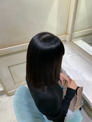 ミディアム 🟠髪質改善縮毛矯正 刑部一哉🟠のヘアスタイル