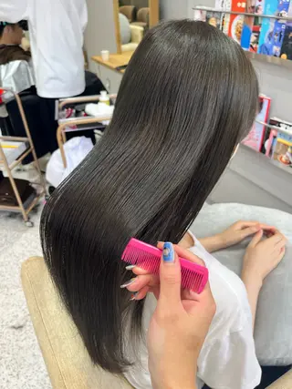 ロング カラー 仙台/駅近/ AUTHEN/アンズのヘアスタイル
