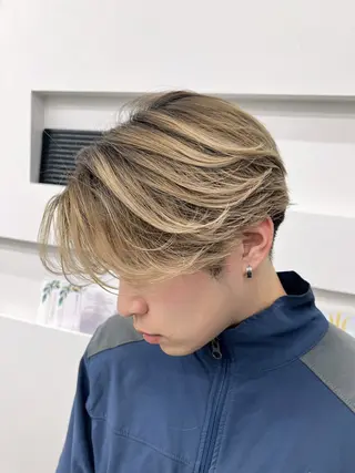 メンズ 🚨メンズ曲がる 縮毛矯正りおん🚨のヘアスタイル