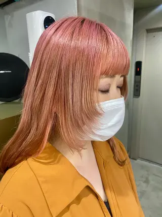 カラー 田代 佳穂のヘアスタイル