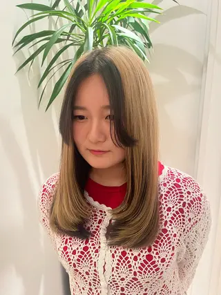 ロング tricca daikanyama所属・縮毛矯正/ボブ/ 🌱長尾朋弥🌱のヘアスタイル