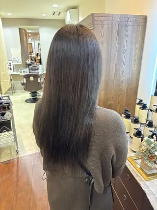 ロング 天野 妃菜のヘアスタイル