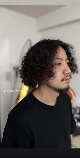 カラー パーマ メンズ saki/Insta fleur_sakiのヘアスタイル