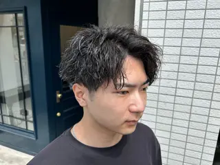 ショート パーマ メンズ 🔥メンズ特化🔥 塩拓巳のヘアスタイル