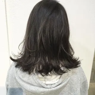 ミディアム カラー Lolonois池田 代表 鍜治本颯太のヘアスタイル