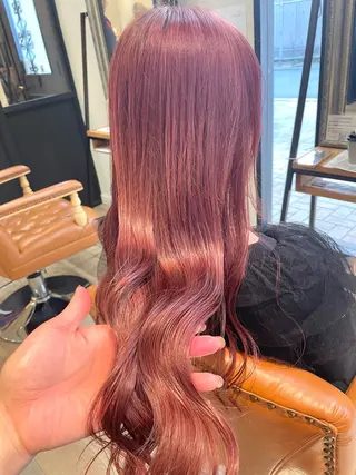 ロング 亀川蓮 Agu hairのヘアスタイル