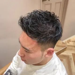 ショート メンズ 【代表】 高瀬慎也/縮毛矯正のヘアスタイル