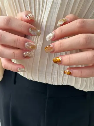 ネイル MUKUTOU nail 　YUKIのネイルデザイン