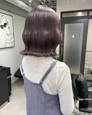 セミロング 🌸インナーカラー 🌸藤井春華のヘアスタイル