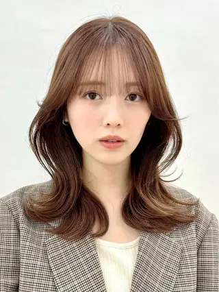 ミディアム ショートカット ❤️‍🔥sae.のヘアスタイル