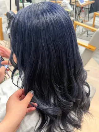 セミロング Tiam Yuzumiのヘアスタイル