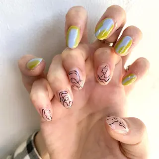 ネイル Nails VINATI所属・ササキスズナ Jr.ネイリストのネイルデザイン