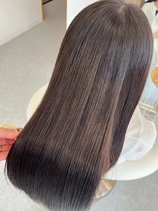 セミロング 【岡山/pilina 】白井美緒のヘアスタイル