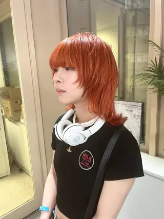 カラー パーマ 渋谷🎨エクステ× ブリーチ特化🎨レンのヘアスタイル