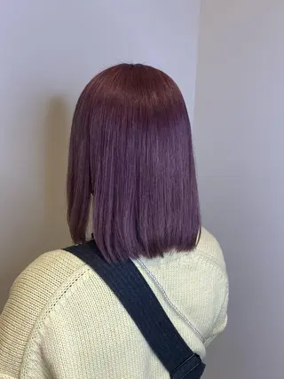 カラー 透明感カラー/ハイト ーン/メイク/umiのヘアスタイル