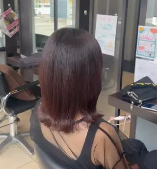 ミディアム hair and beauty QUATRO 赤塚店所属・QUATROカラー 予約‪のヘアスタイル