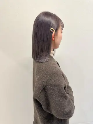 ミディアム カラー ヘアアレンジ autre所属・大久保 ひでなりのヘアスタイル
