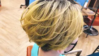 ショート メンズ Michel by chainon ミッシェルバイシェノン所属・美髪職人/傷ませない カラー/橋本拓弥のヘアスタイル