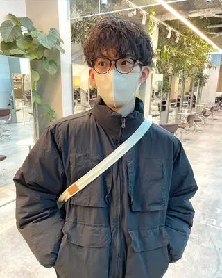 パーマ メンズ the path shogo🌻のヘアスタイル