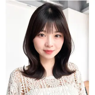 セミロング ITbyALBUM 藤沢店のヘアスタイル