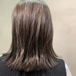 セミロング カラー mono.所属・南茨/ヘッドスパ /カット/momoのヘアスタイル