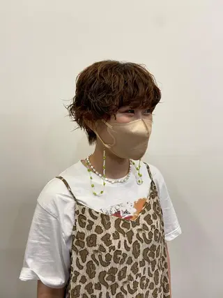 ショート パーマ パーマ特化美容師 mikuのヘアスタイル