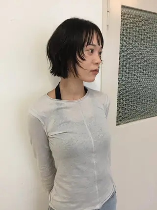 ショート Taat.所属・松林 芽依のヘアスタイル