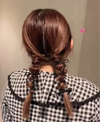 ヘアアレンジ fosta 女性専用サロン所属・moe🎀 透明感♡ガーリーのヘアスタイル