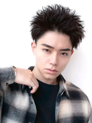 メンズ 渋谷駅/ボブパーマ/ レイヤー/ケンコウのヘアスタイル