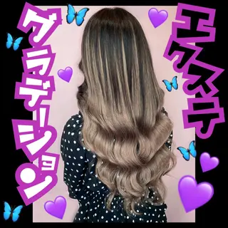 ミディアム ヘアアレンジ Neo hair 谷町9丁目店所属・J (ジュリ)のヘアスタイル