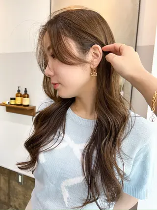 ロング カラー 福岡ヘアセット/ 髪質改善/ayaneのヘアスタイル