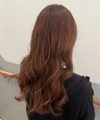 カラー ブリーチカラー×艶 🍨mihoのヘアスタイル