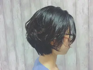 ショート ミディアム パーマ boutique misakiのヘアスタイル