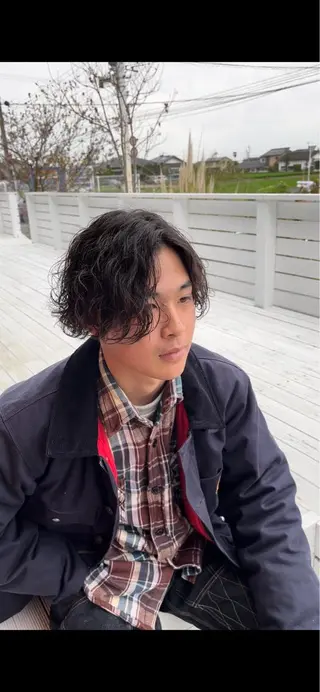 パーマ メンズ メンズ指名No.1/ パーマ特化/白木壱崇のヘアスタイル