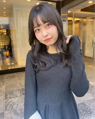 セミロング 🌸インナーカラー 🌸藤井春華のヘアスタイル