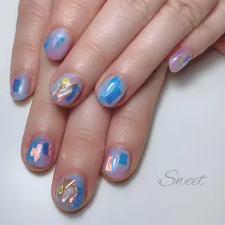 ネイル sweet 仲野陽子のネイルデザイン