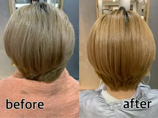 ショート inity　杉本 美羽のヘアスタイル