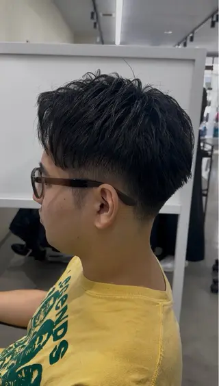 パーマ メンズ 加藤 拓海のヘアスタイル