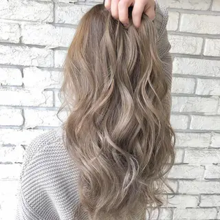 ロング カラー パーマ Helm所属・久次米 智人のヘアスタイル