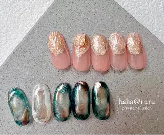 ネイル haha@ ruruのネイルデザイン
