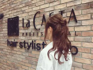 セミロング カラー La CASTA  hair stylist club所属・大橋 祐介のヘアスタイル