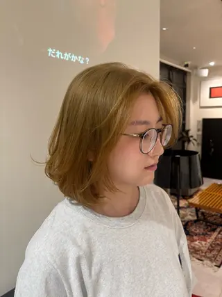 ミディアム カラー Cos&Co. BeautySalon所属・🌟横浜美容室🌟 土岐聖のヘアスタイル