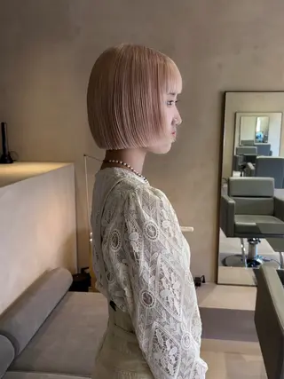 ショート ボブ/ヘアセット 和田峰夢のヘアスタイル