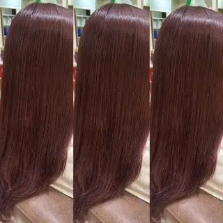 カラー 艶カラー🩵中久保 舞優🩵のヘアスタイル