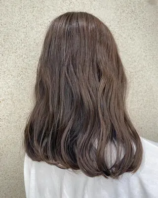 ミディアム カラー ヘアアレンジ 🌟透明感カラー🌟 恵比寿/sayuのヘアスタイル