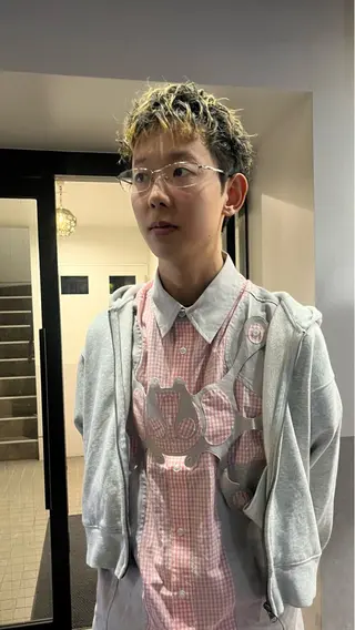 ショート メンズ HARUKI🏔️/ メンズ/透け感カラーのヘアスタイル