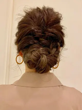 ヘアアレンジ 🍒顔周り/レイヤー /韓国風/アリサ🍒のヘアスタイル