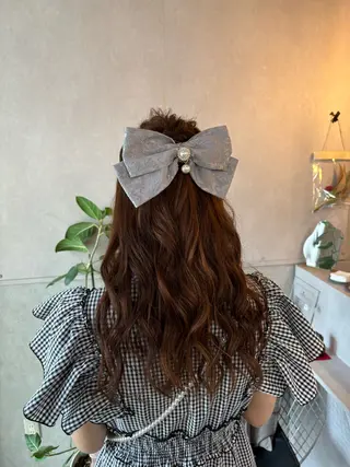 ロング ヘアアレンジ ar clip表参道所属・💜髪質改善/ 艶カラー/ミナ🩷のヘアスタイル