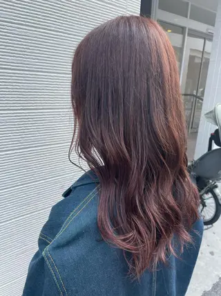 セミロング FERIA  あべの 🌼西口実来🌼のヘアスタイル